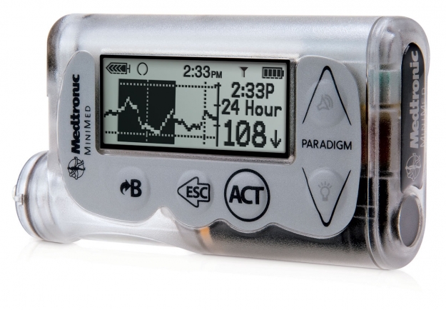 Инсулиновая помпа Medtronic Mini Med Paradigm REAL-TIME VEO ММТ-754